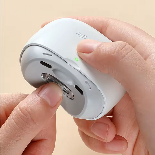 SafeTrim Pro – Elektrischer Nagelknipser für präzise & sichere Pflege ✨