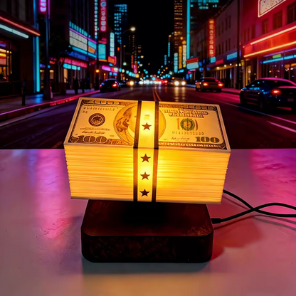 CashFloat Pro – Schwebende Geld-Lampe mit LED Effekt 💸