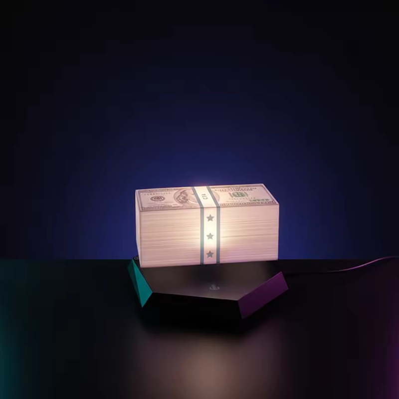 CashFloat Pro – Schwebende Geld-Lampe mit LED Effekt 💸